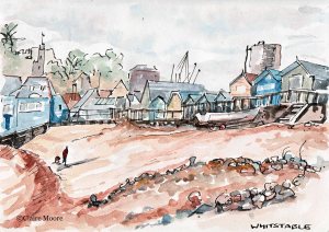 Whitstable beach