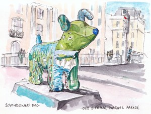 Snowdowns dog, Old Steine Marine Parade