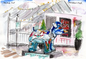 Palace pup, Brighton Pier