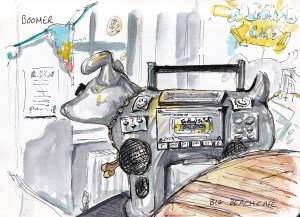 Boomer, Big Beach Cafe