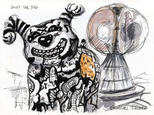 Blot the dog, Churchill Square