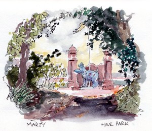 Marty, Hove Park