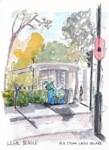 Legal Beagle, Old Stieine Castle Square